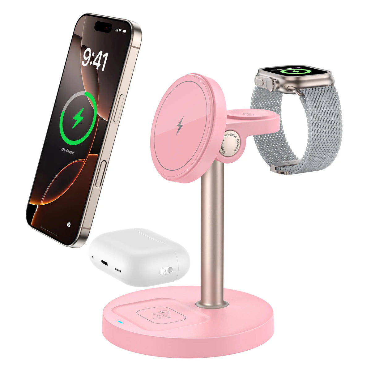 Ampovo 3-in-1 Magnetic Charging Station
