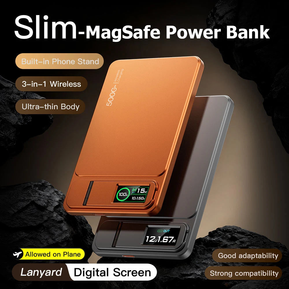 Ampovo Magnetic Power Bank — 10,000mAh