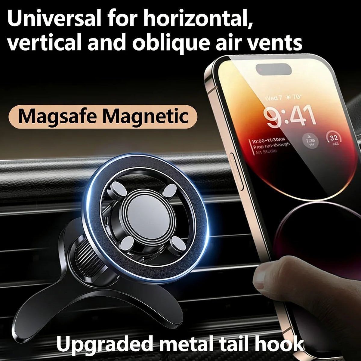 Ampovo MagSafe Air Vent Car Mount