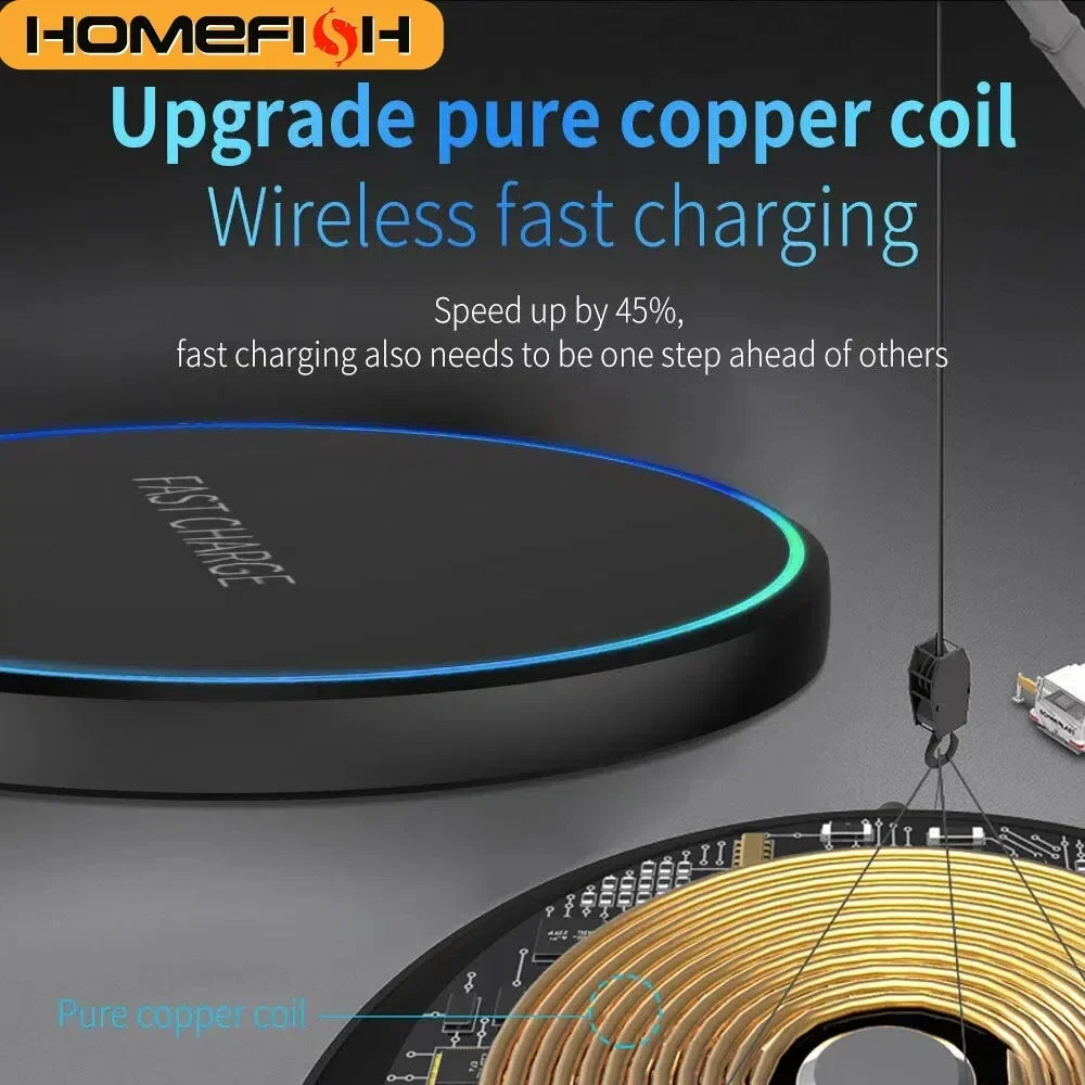 Ampovo Wireless Charging Pad — 15W