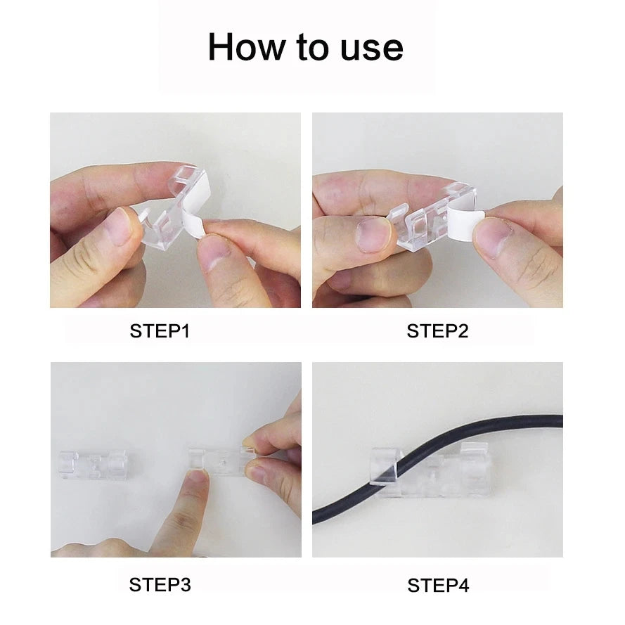 Ampovo Cable Organizer Clips